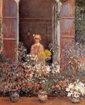 Claude Oscar Monet : Camille At The Window